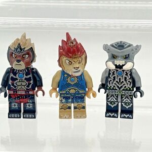 LEGO Legends of Chima Minifigure Lot Laval Scolder Shadowind Lion